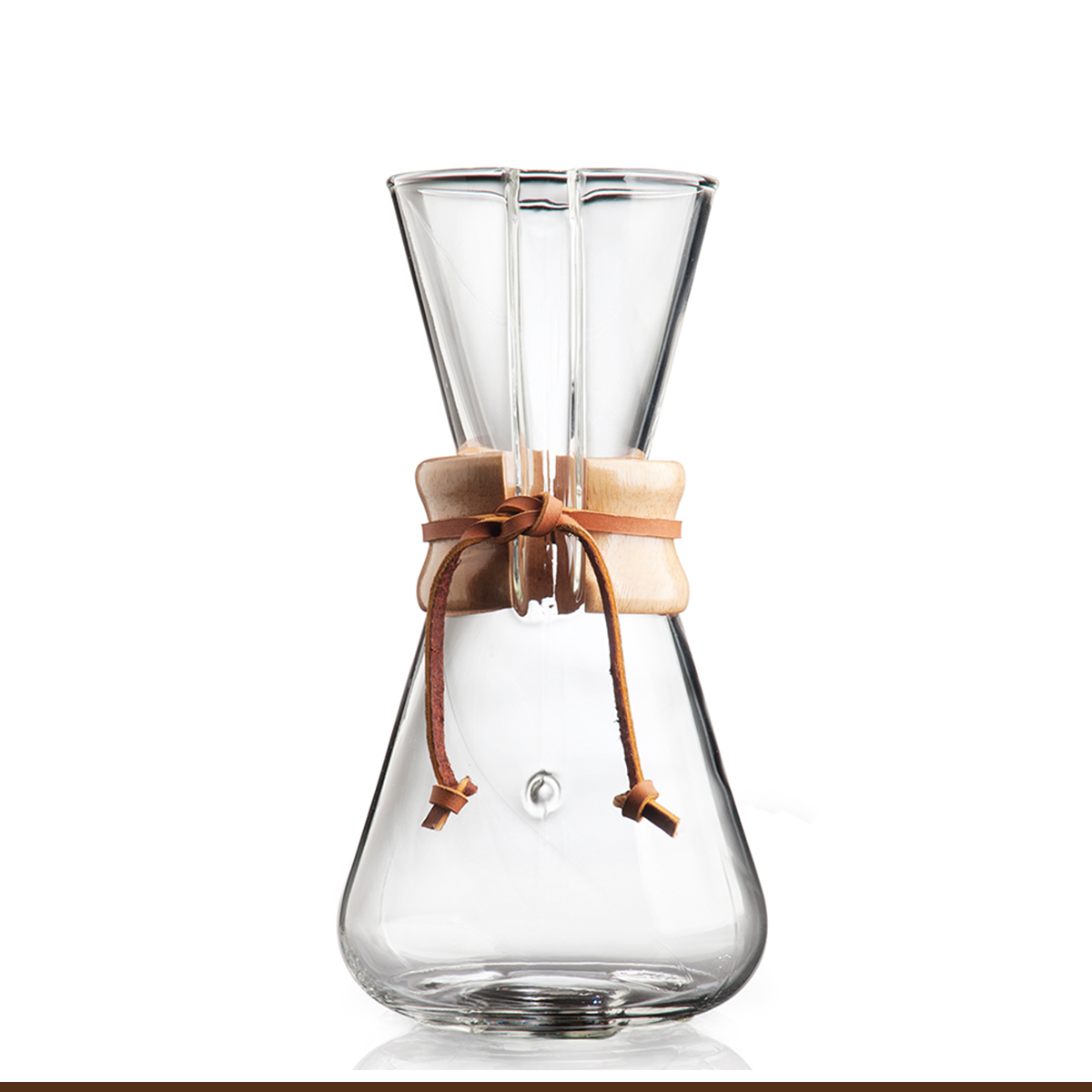 Chemex 3 cup Wood Necked Coffee Maker 